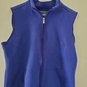 Full length zip up vest